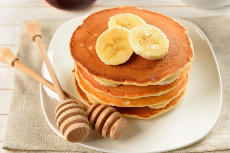 Банановые панкейки