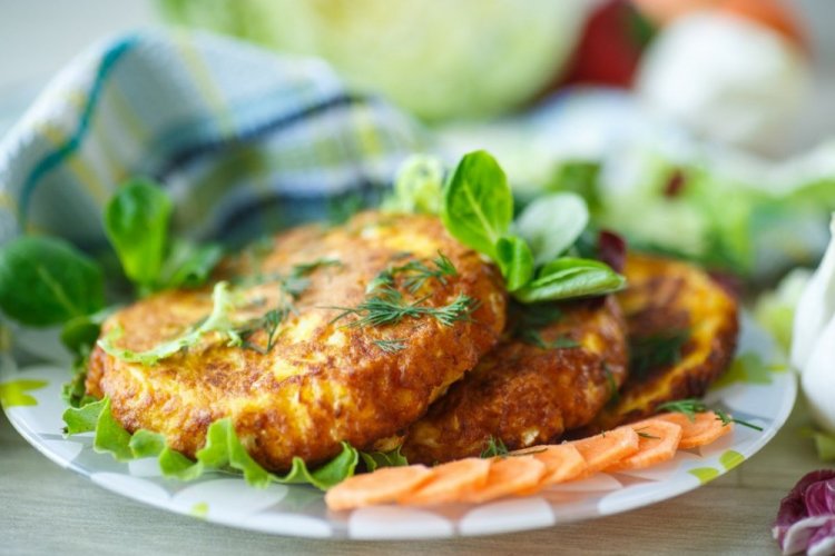 Котлеты из тыквы и кабачков