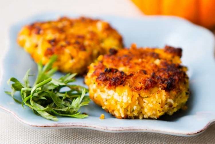 Котлеты из тыквы с рисом
