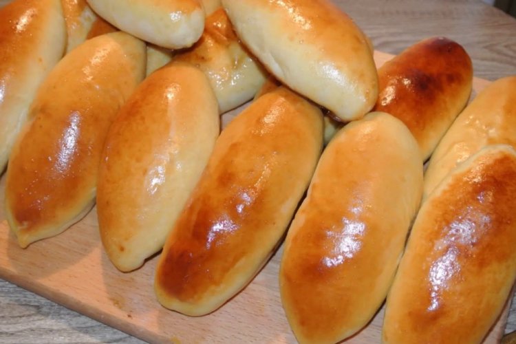 Пирожки с тыквой и творогом