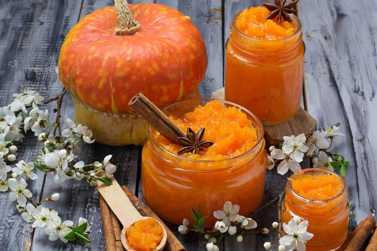 Джем-пятиминутка из тертой тыквы