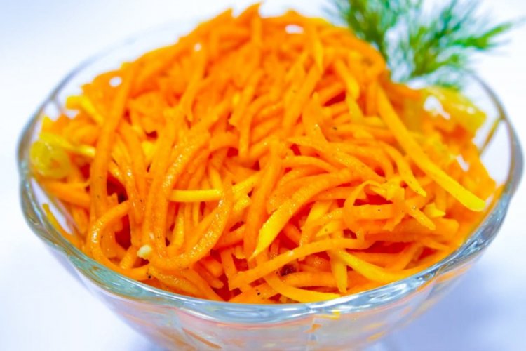 Салат из тыквы по-корейски