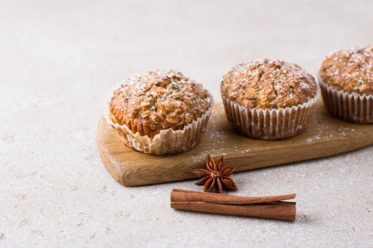 Тыквенные ПП маффины