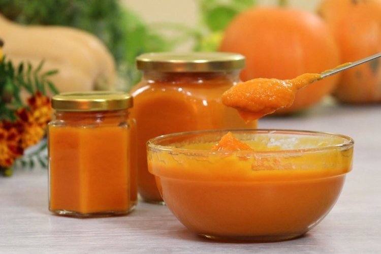 Повидло из тыквы с апельсином