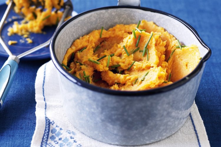 Тыквенное пюре с луком