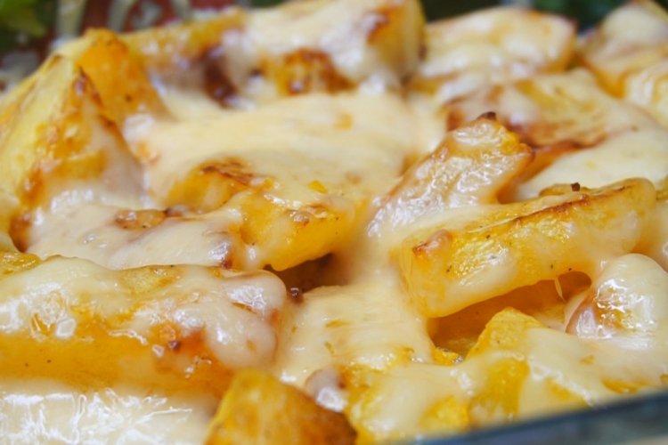Тыква под сыром в духовке