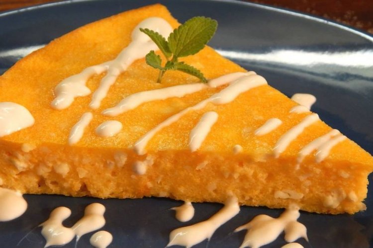 Творожно-тыквенная запеканка в мультиварке