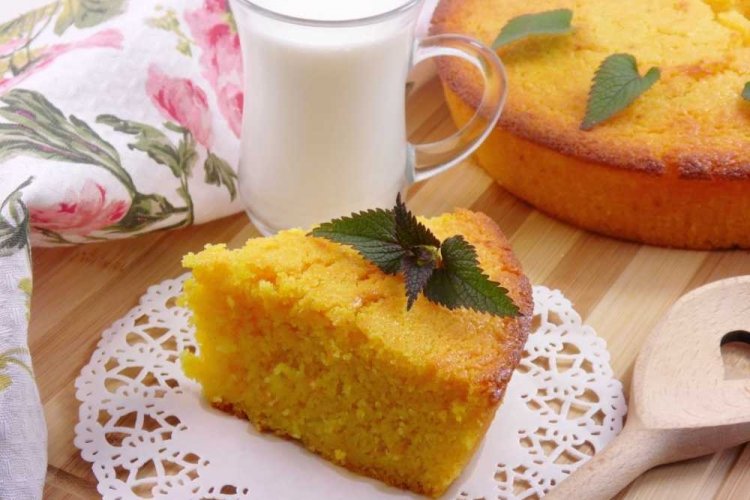 Манник из тыквы на кефире в мультиварке