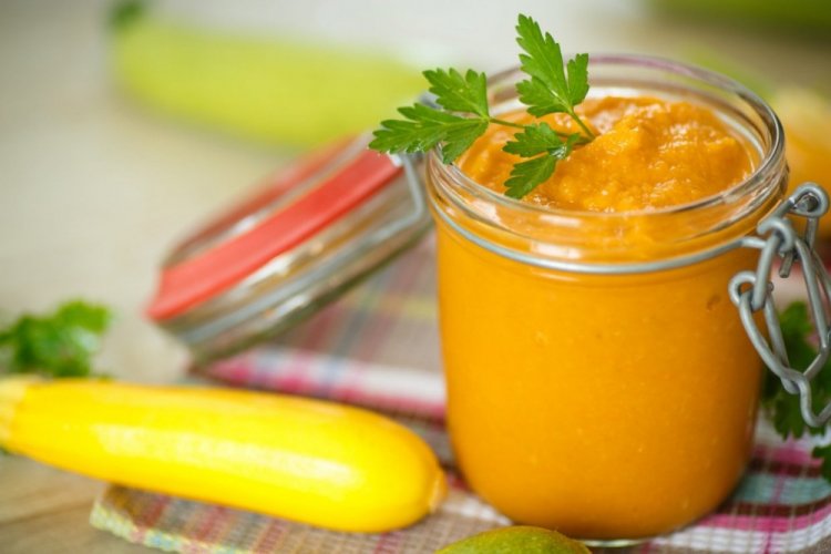 Пюре из кабачков на зиму