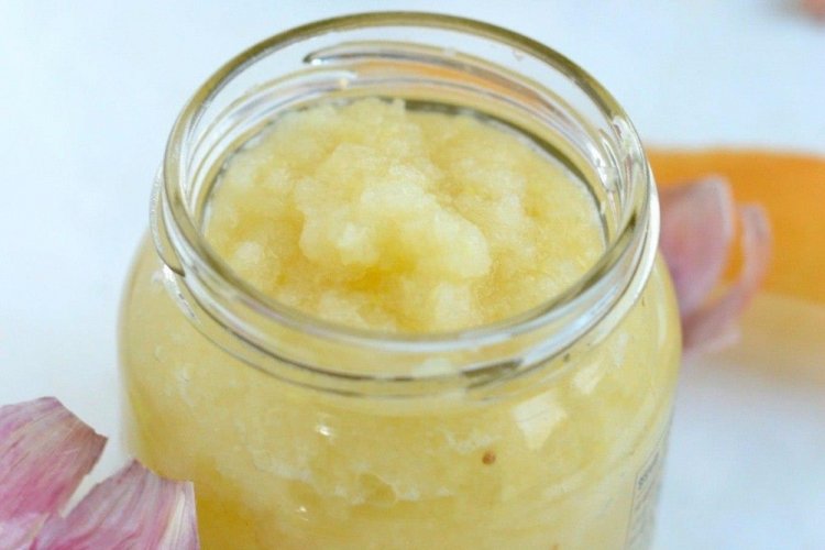 Чесночная паста без соли