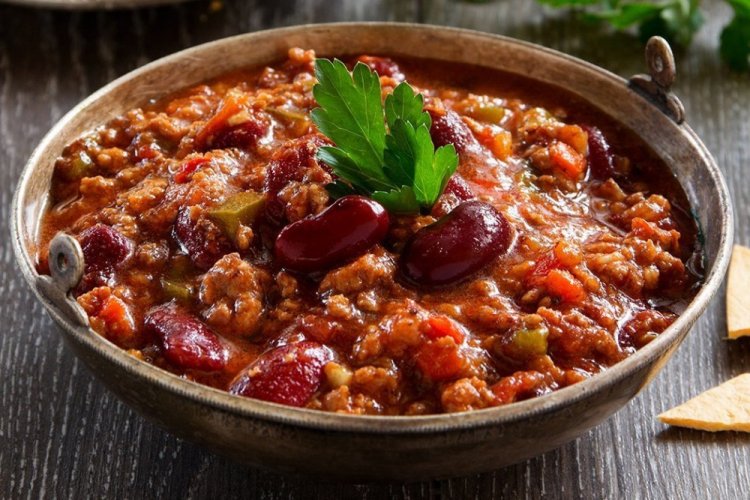 Чили кон карне с черным шоколадом