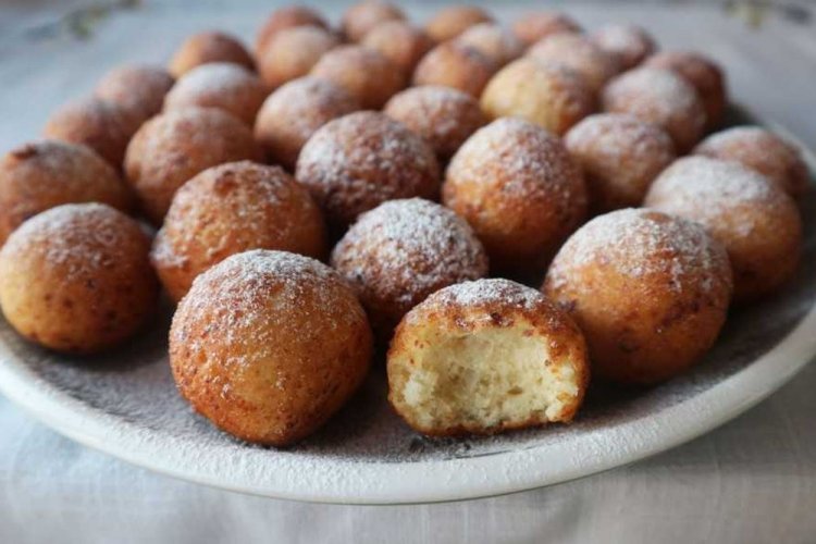 Творожные шарики в духовке