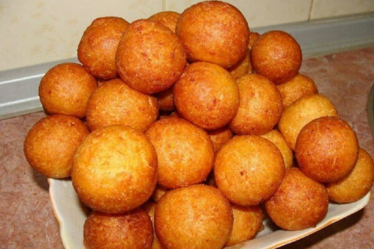 Творожные шарики с сыром