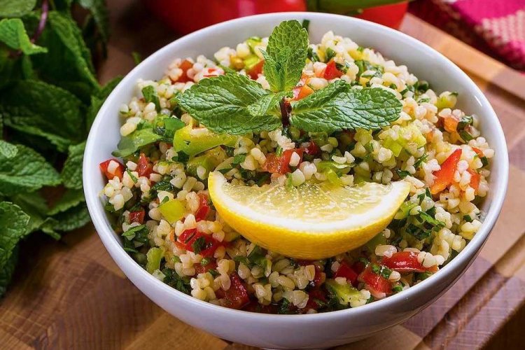 Салат Табуле с болгарским перцем