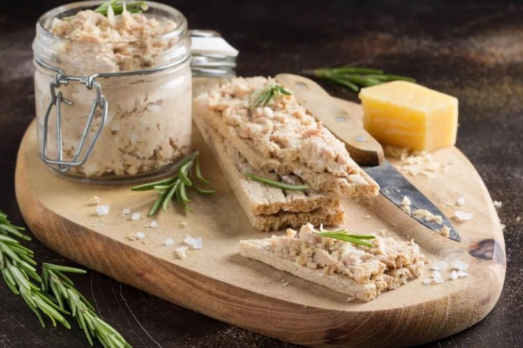 Паштет из яиц и тунца