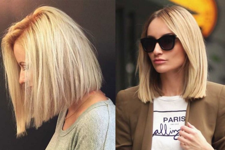 Удлиненный боб