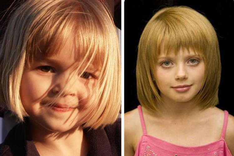 Рваная челка