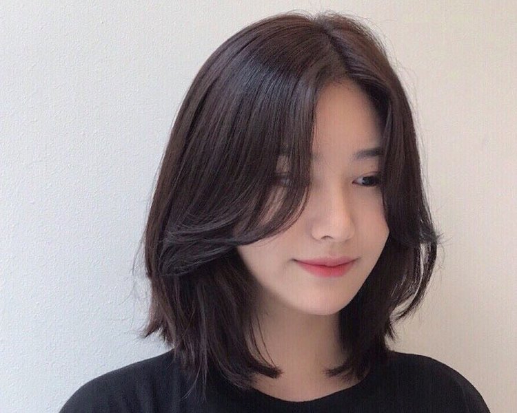 Корейская челка