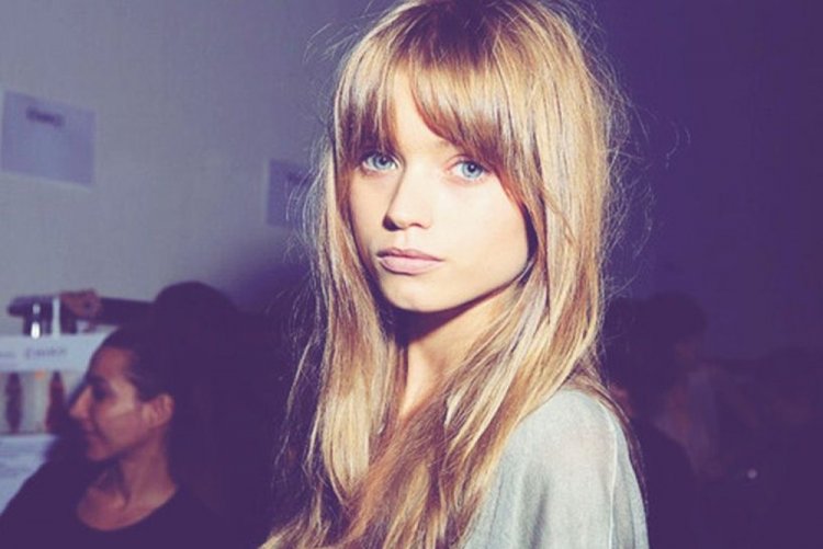 Удлиненная челка