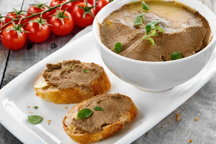 Паштет из куриной печени с коньяком