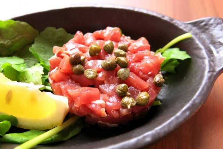 Тартар из тунца