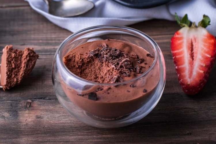 Шоколадный мусс без выпечки