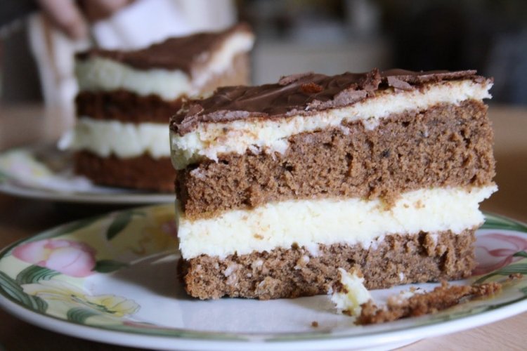 Торт «Баунти» на 14 февраля