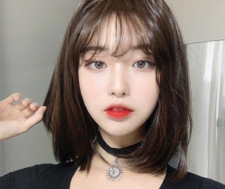 Корейская челка