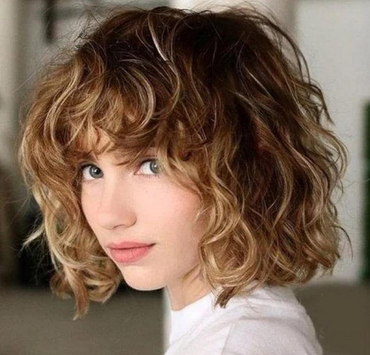 Кудрявое каре