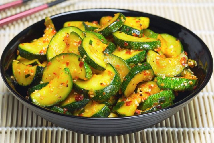 Кабачки по-корейски