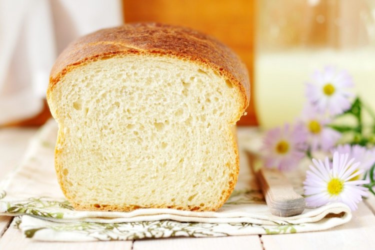 Домашний хлеб на кислом молоке