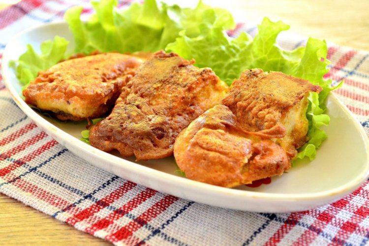 Горбуша в кляре в духовке