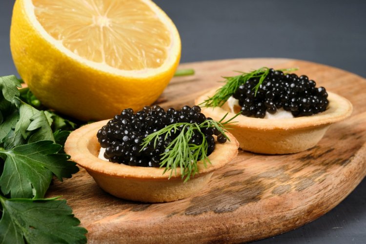 10 вкуснейших рецептов тарталеток с черной икрой