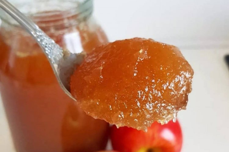 Яблочное повидло с агар-агаром