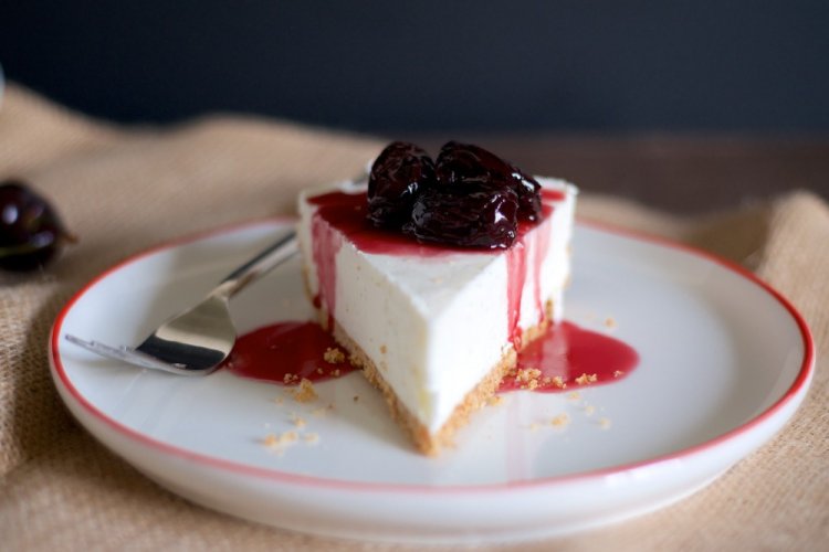 Чизкейк из творога на агар-агаре