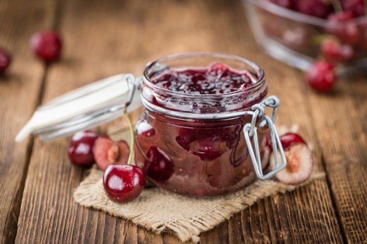 Вишневое варенье с агар-агаром