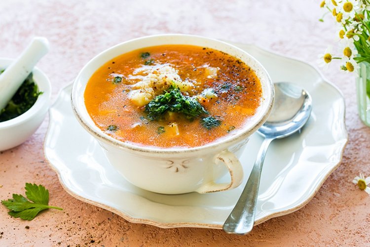 Куриный суп с киноа