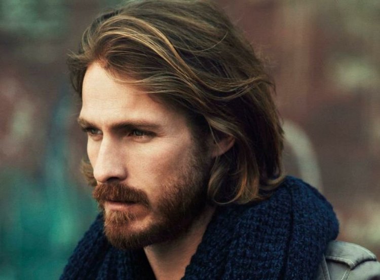 Мужское удлиненное каре