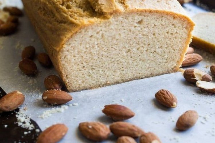 Кето хлеб из миндальной и кокосовой муки