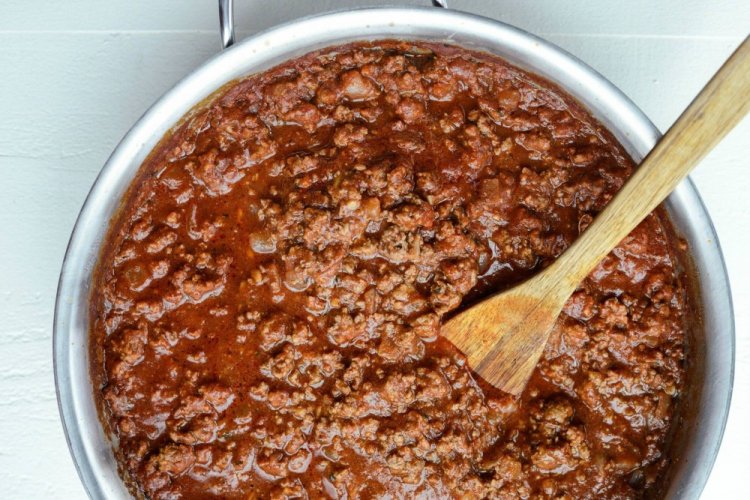 Подлива к рису с фаршем