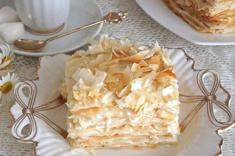 Наполеон из теста фило