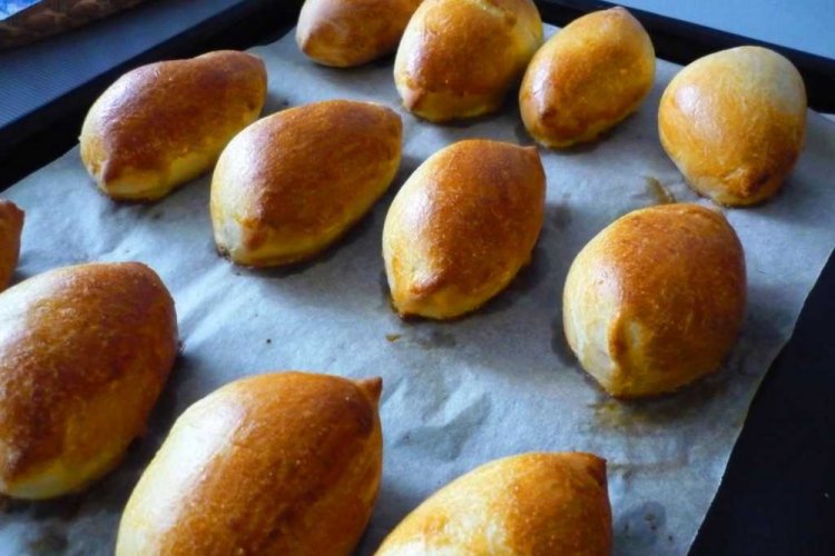 Пирожки на кефире с фаршем