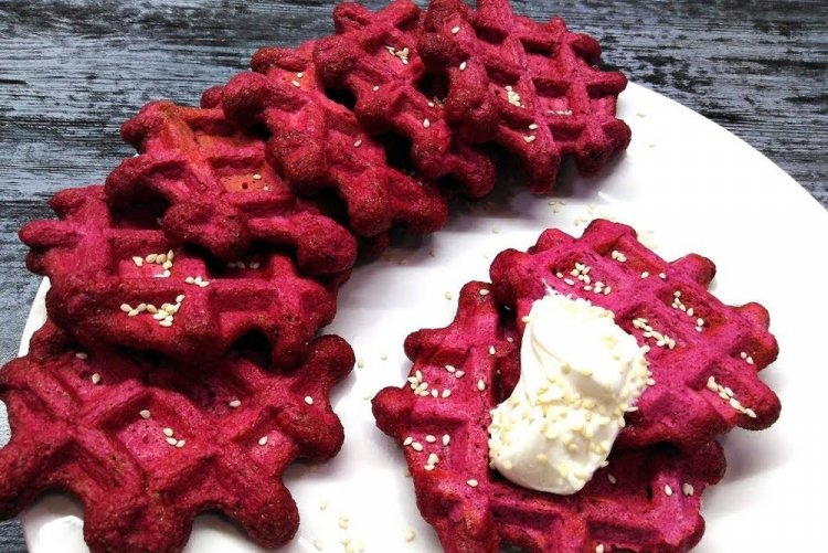 Свекольные ПП вафли