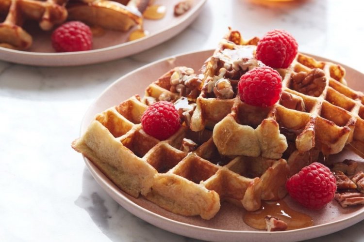 Фруктовые ПП вафли с кокосом