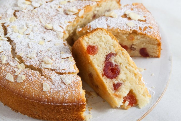 Кето-пирог с ягодами