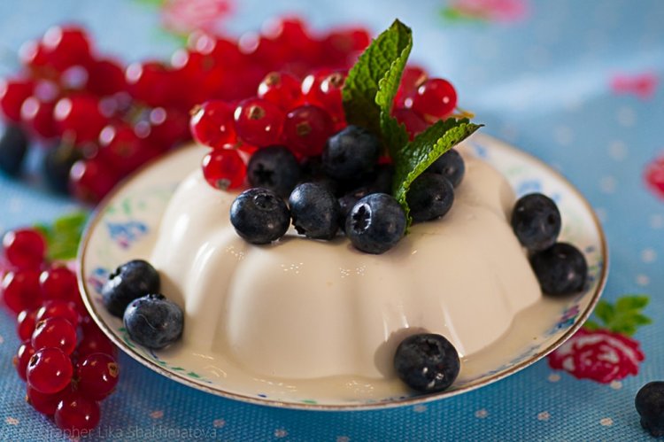 Кето панна-котта