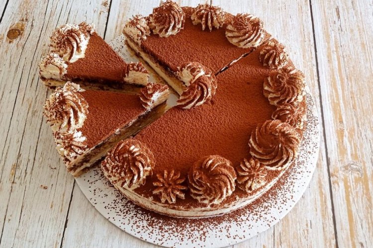 Кето-торт Тирамису