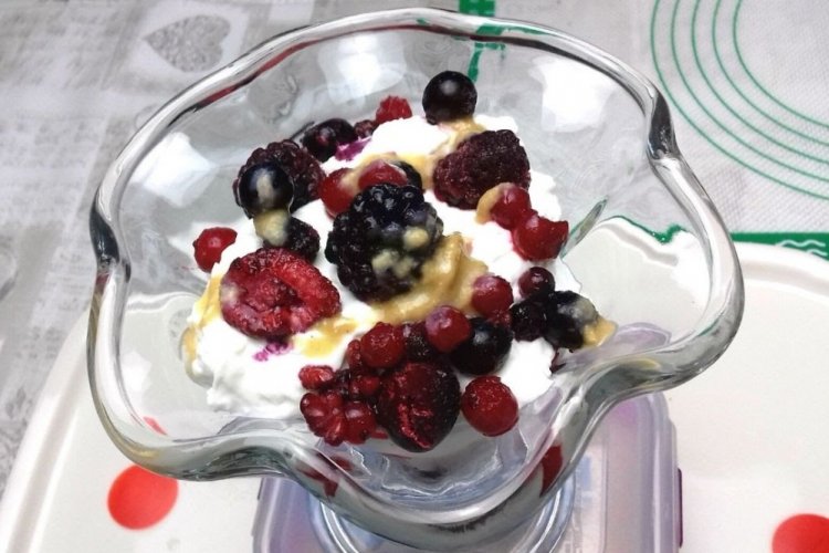 Творожный кето-десерт