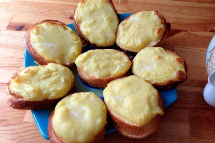 Шаньги на батоне