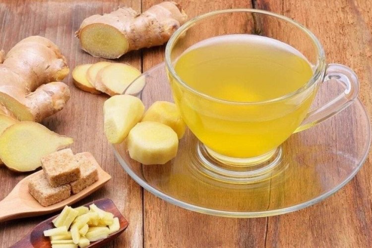Имбирный чай с чесноком